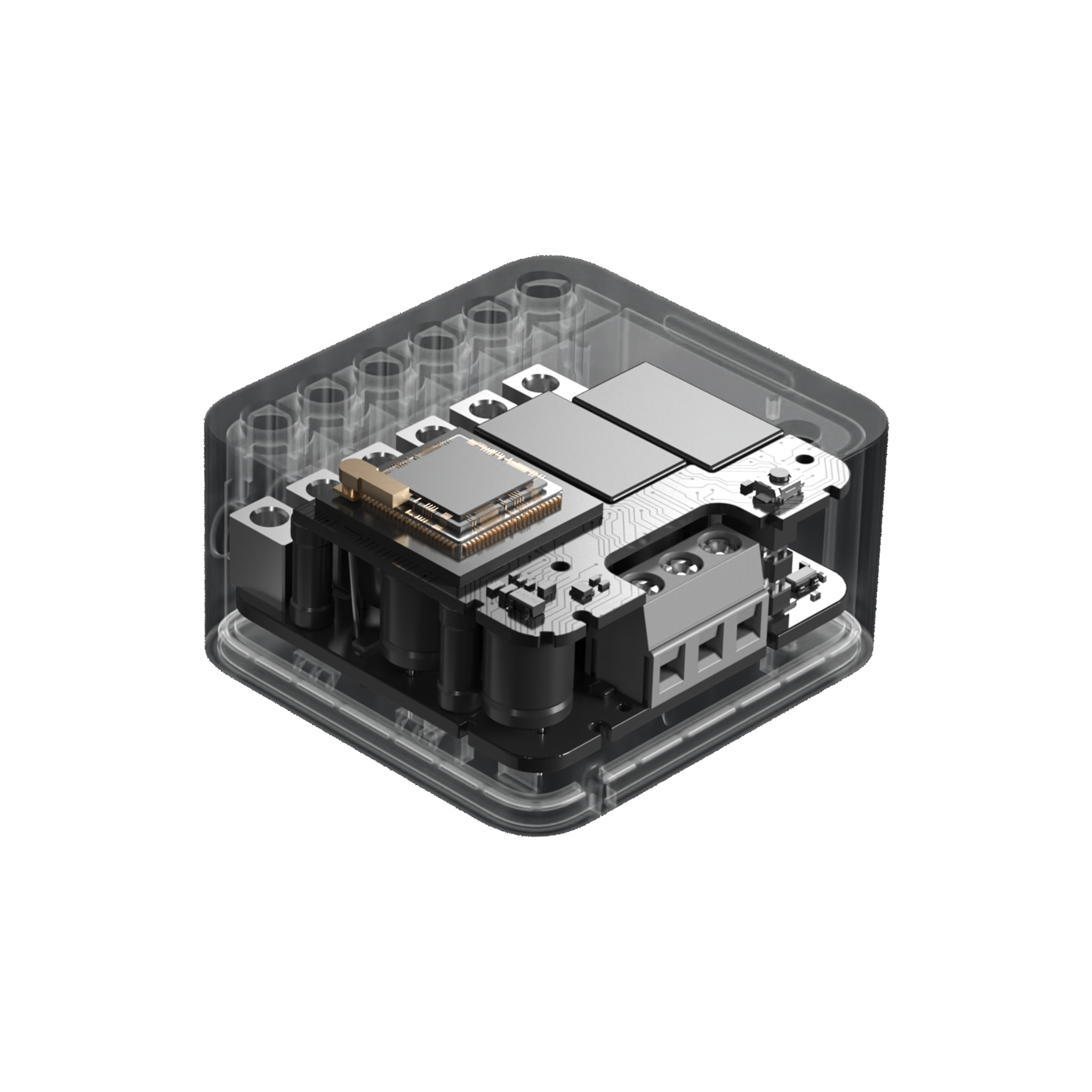 Dual Relay Module T2 Internals View