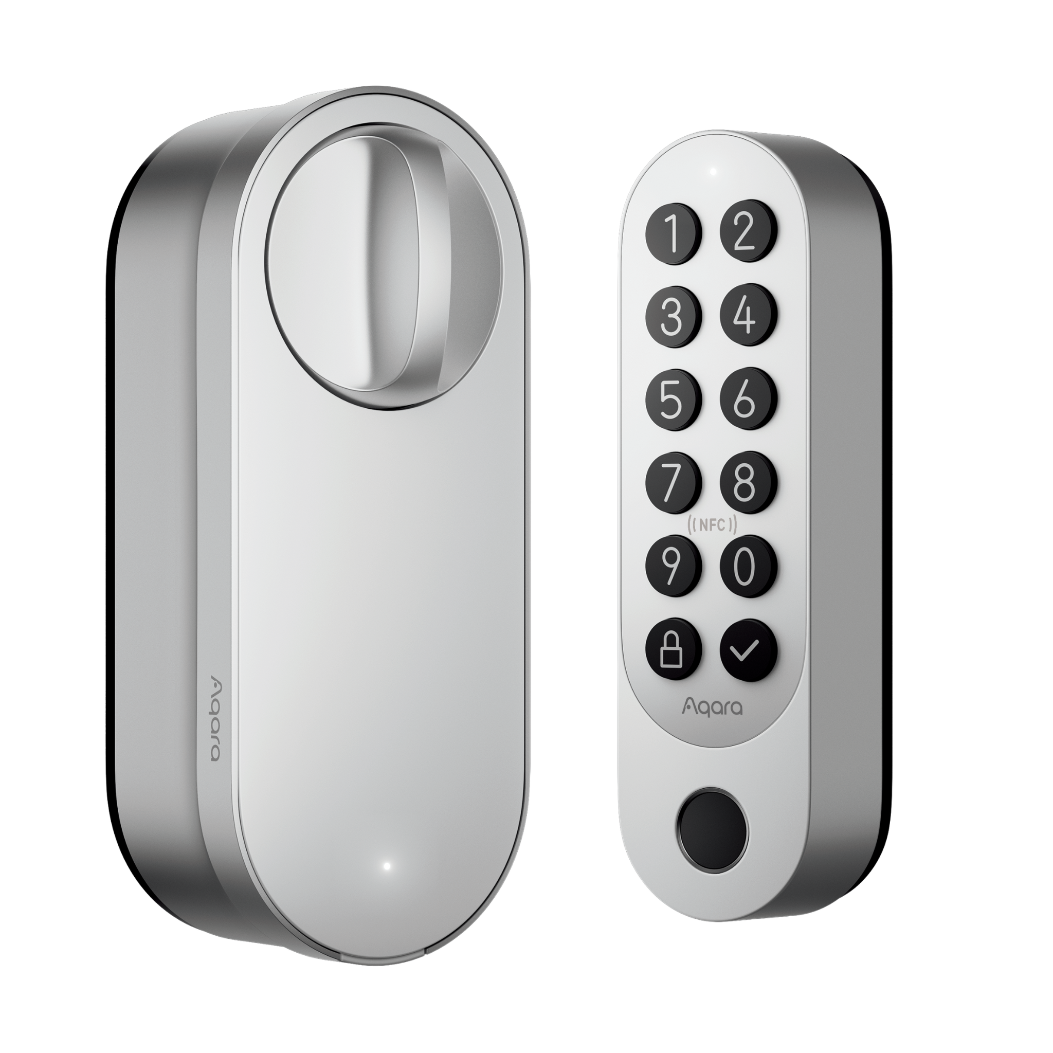 Smart Lock U200 Silver Profile